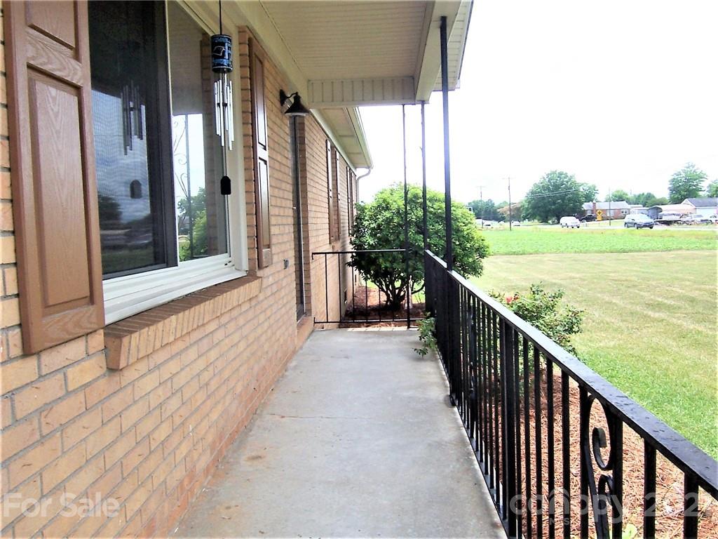 3536 Fallston Road Shelby, NC 28150 - Photo 7 of 34 a view of a balcony with hardwood floor
