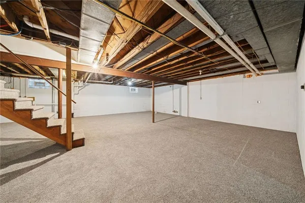 a view of empty room