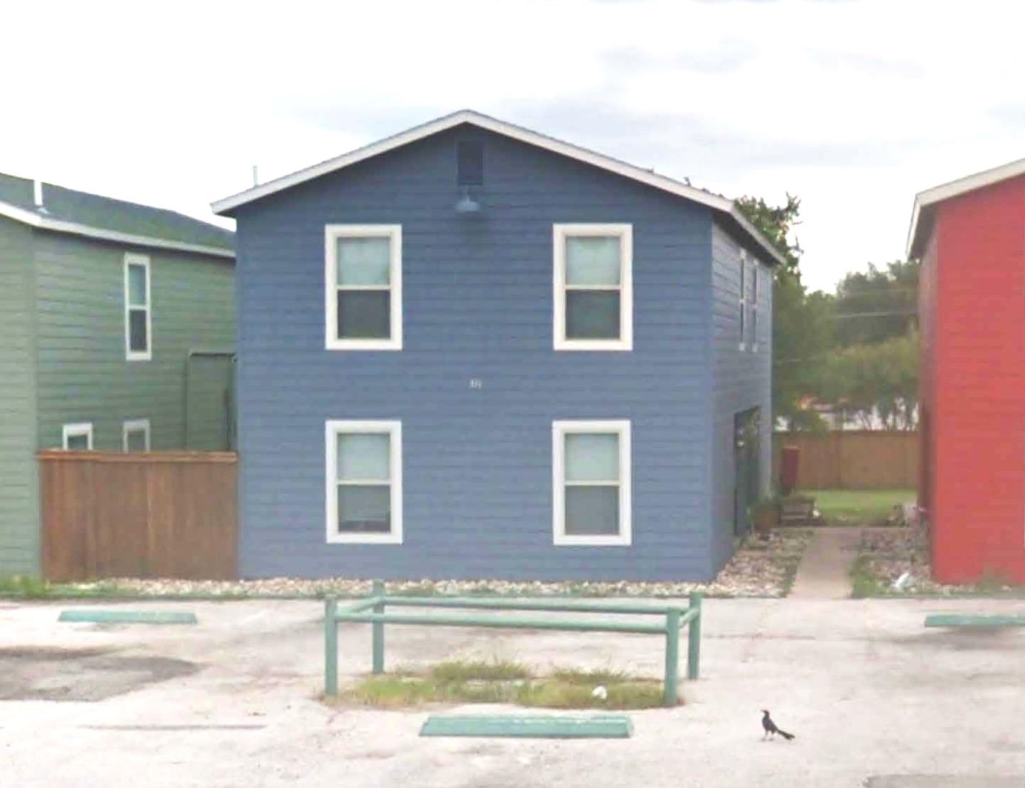 a view of a house with a outdoor space