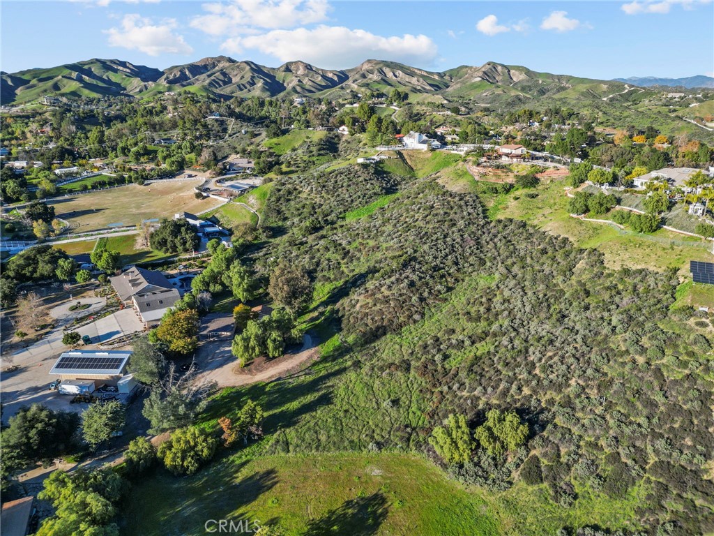 30541 Hasley Canyon Road Castaic, CA 91384 - Photo 30 of 31 an aerial view of residential houses with outdoor space and trees
