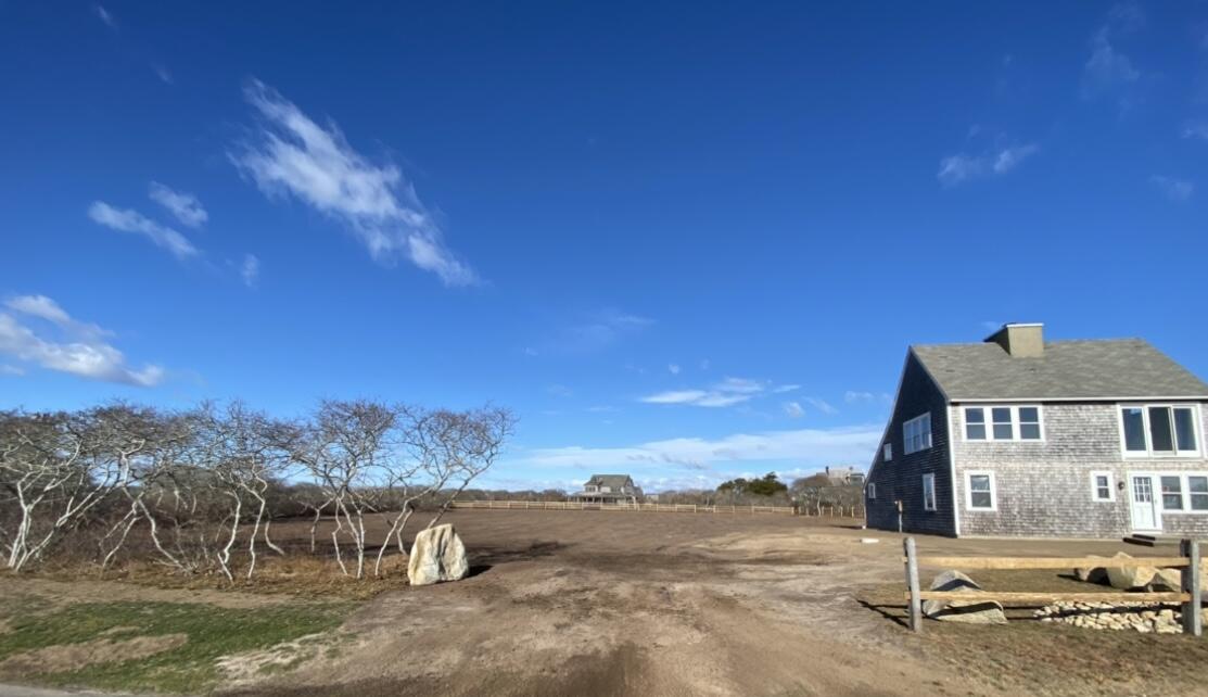 41 Wigwam Road Nantucket, MA 02554 - Photo 1 of 10 a view of a house with a yard
