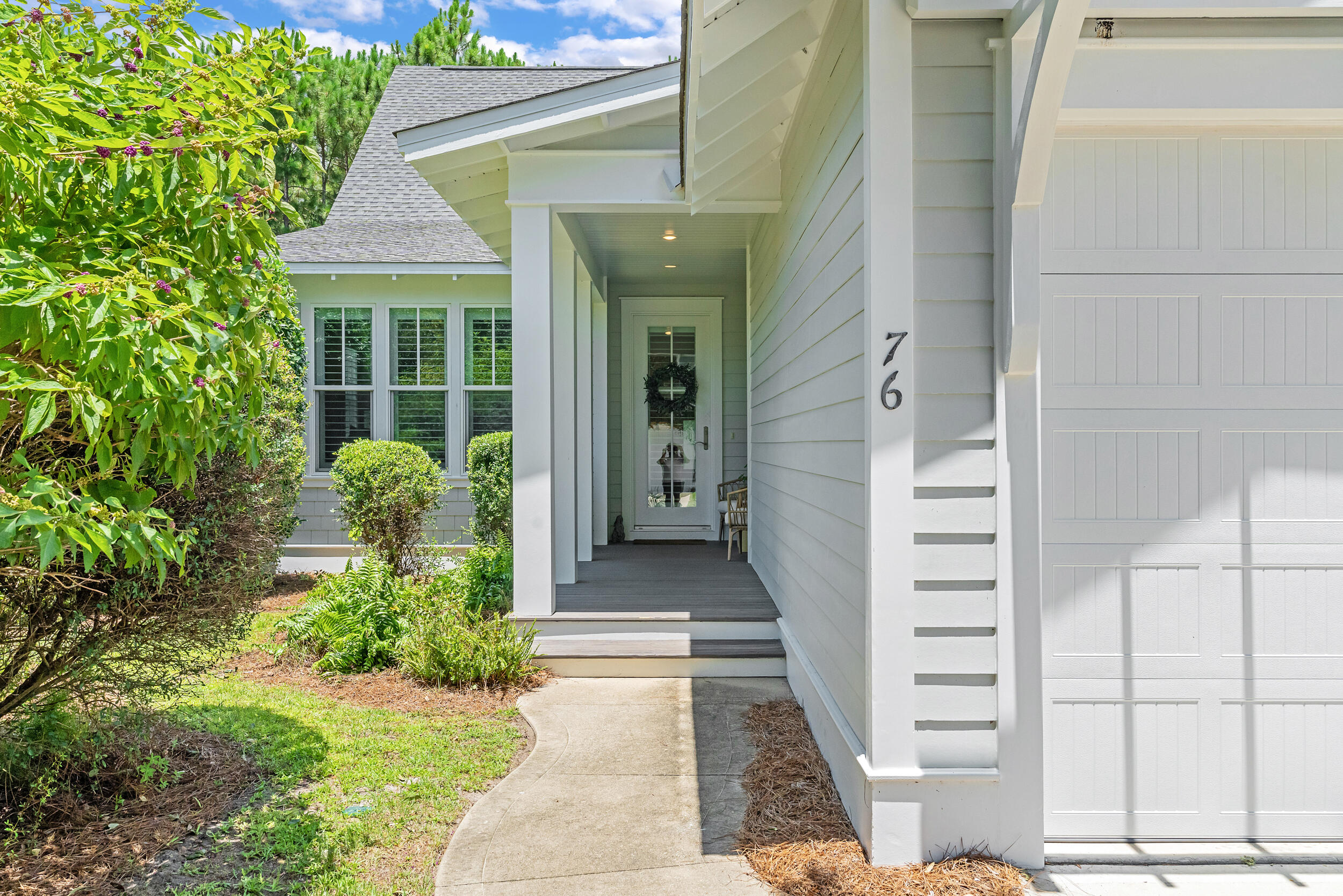 76 Jack Knife Drive Inlet Beach, FL 32461 - Photo 36 of 43 a view of a entryway door of the house