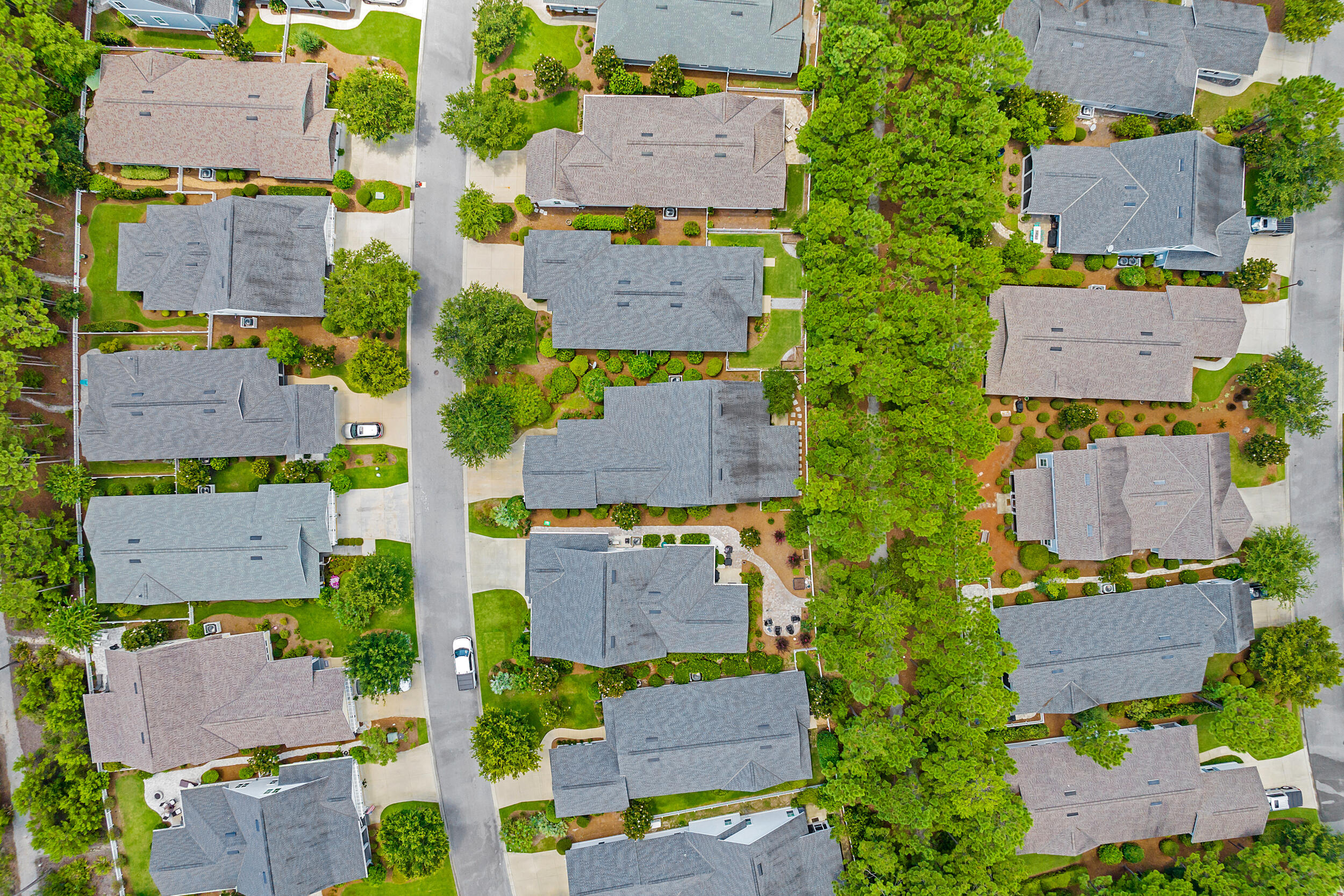 76 Jack Knife Drive Inlet Beach, FL 32461 - Photo 40 of 43 an aerial view of residential houses with outdoor space