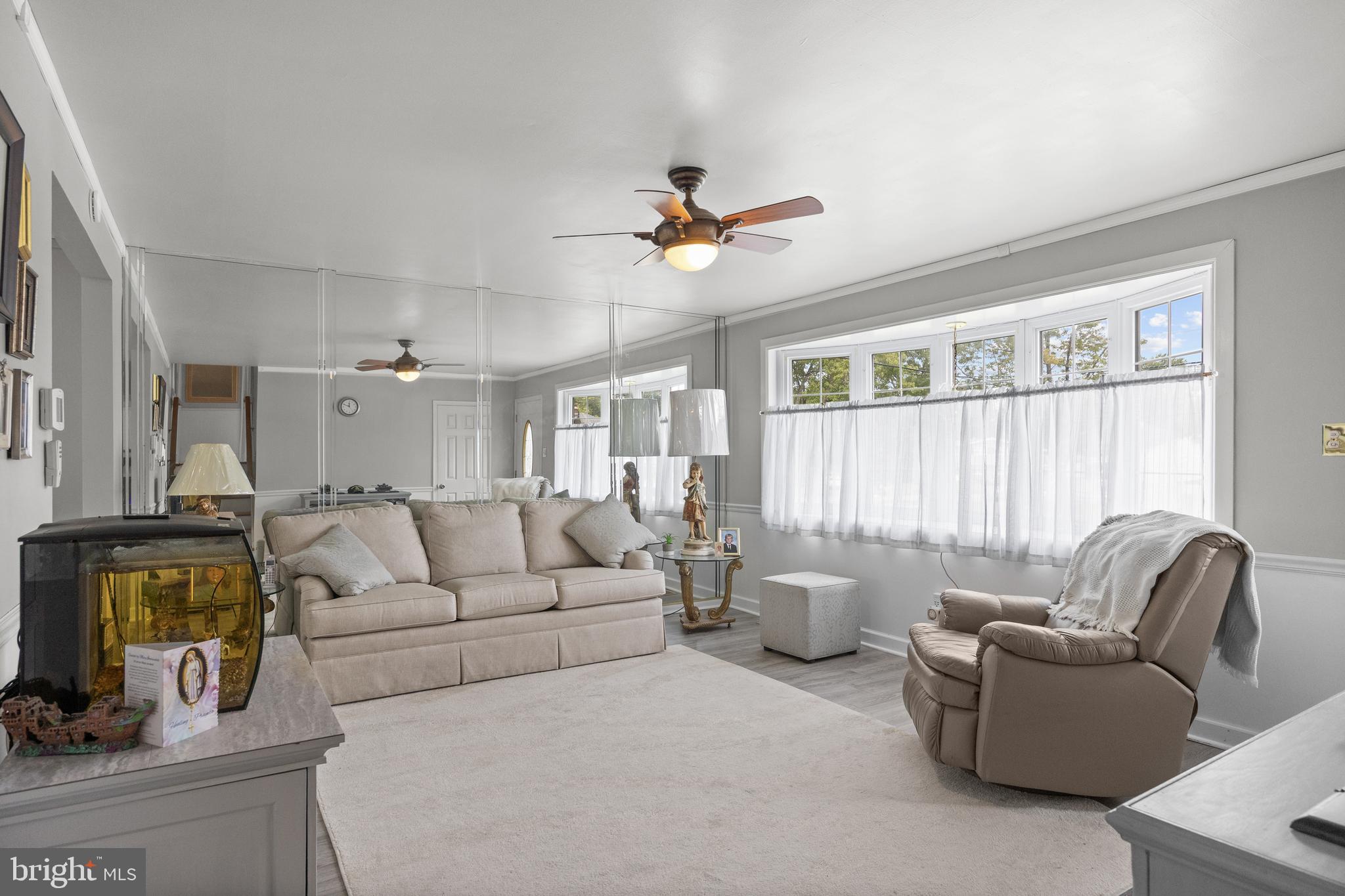 158 Ashbrook Road Cherry Hill, NJ 08034 - Photo 5 of 35 a living room with furniture and a large window