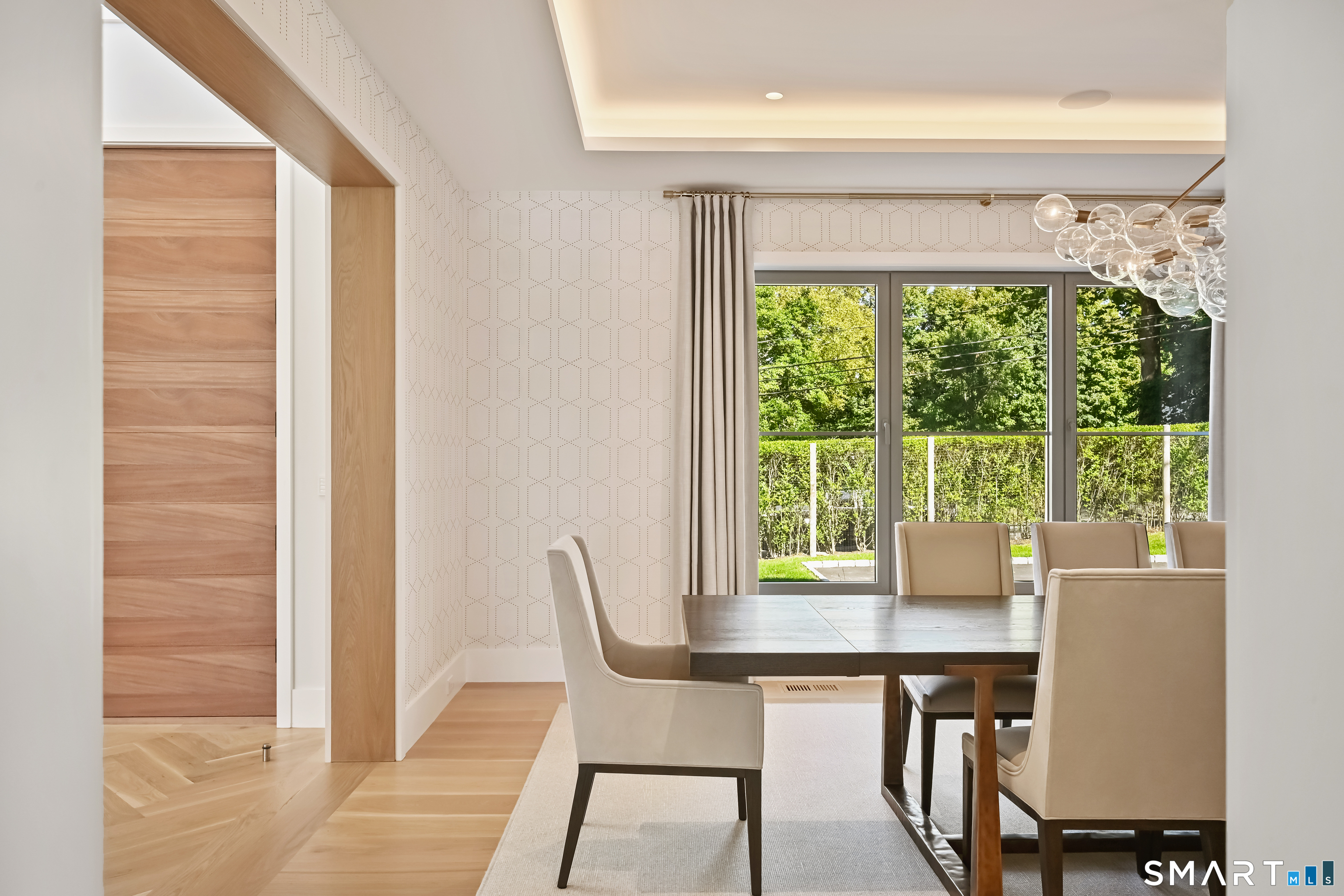 Clapboard Hill Road, Unit (NEW BUILD) Westport, CT 06880 - Photo 14 of 15 a view of a dining room with furniture and a window