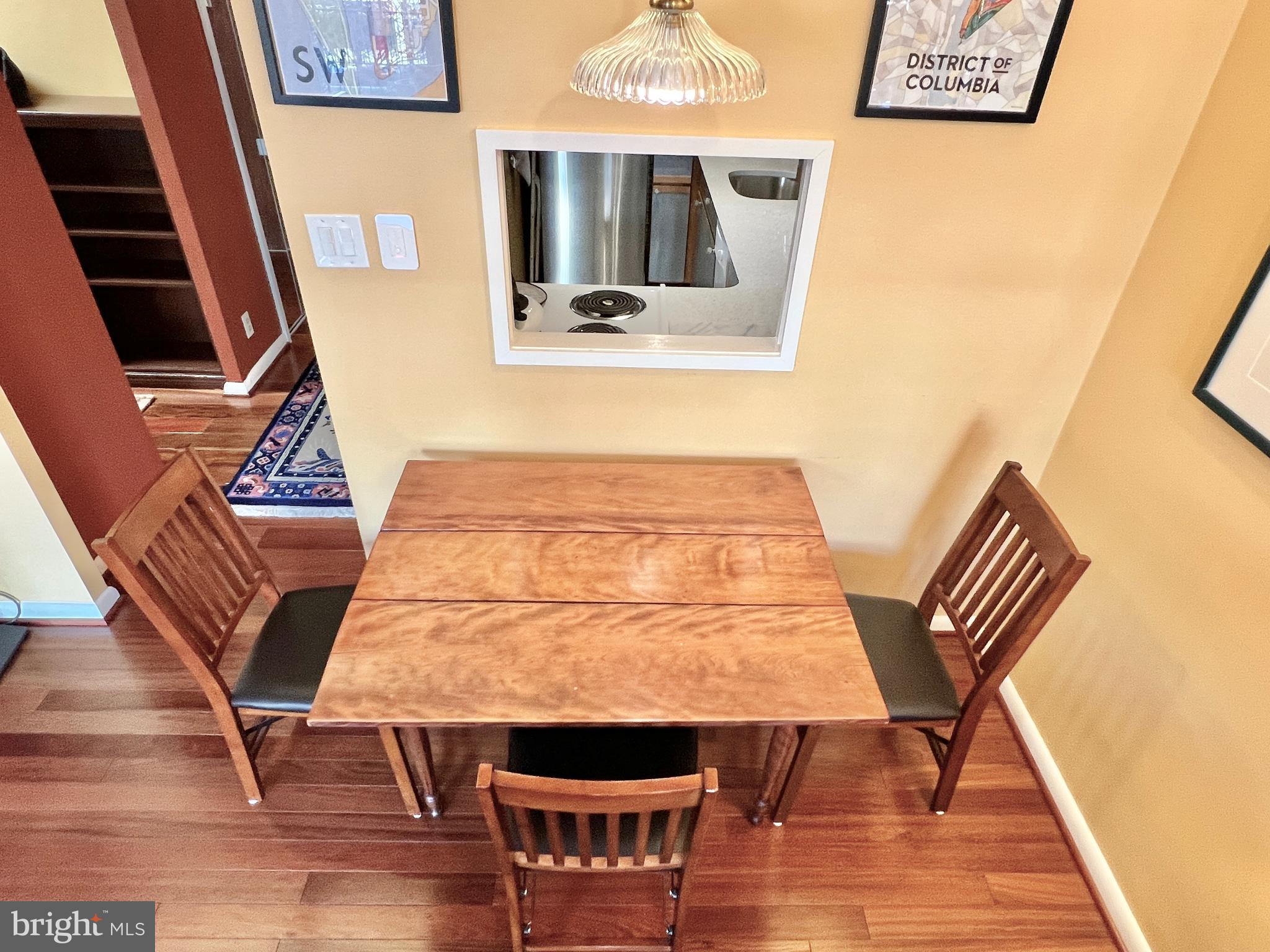 520 N Street Southwest, Unit S112 Washington, DC 20024 - Photo 5 of 46 wooden floor view