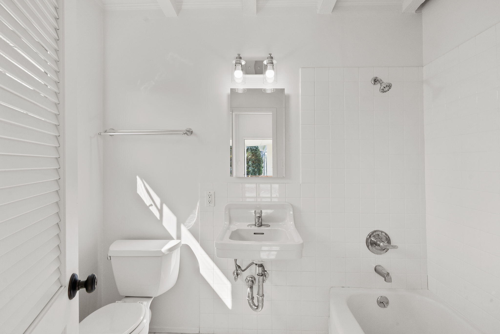 633 Tabor Lane Montecito, CA 93108 - Photo 23 of 30 a bathroom with a sink a toilet and shower