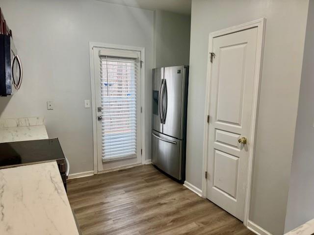 4433 Watson Ridge Drive Stone Mountain, GA 30083 - Photo 15 of 48 a kitchen with a refrigerator and a sink