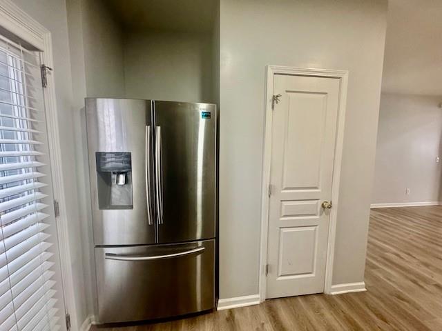 4433 Watson Ridge Drive Stone Mountain, GA 30083 - Photo 17 of 48 a metallic refrigerator freezer sitting in a kitchen