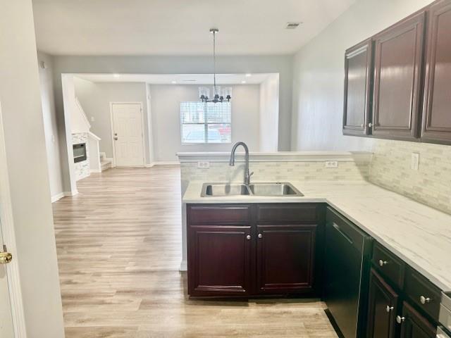 4433 Watson Ridge Drive Stone Mountain, GA 30083 - Photo 18 of 48 a bathroom with a sink and a mirror