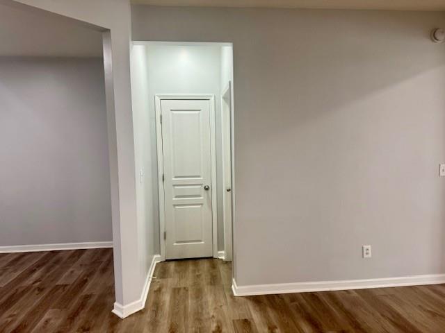 4433 Watson Ridge Drive Stone Mountain, GA 30083 - Photo 21 of 48 an empty room with wooden floor and closet