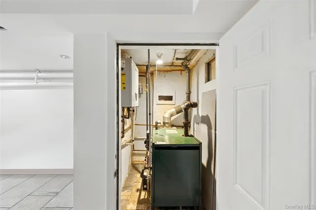 a view of storage and utility room