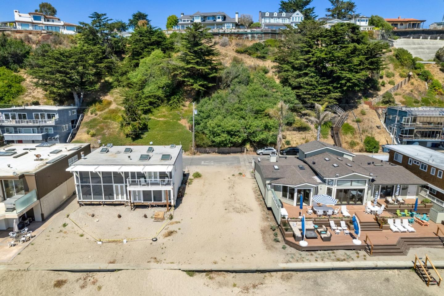 535 Beach Drive Aptos, CA 95003 - Photo 11 of 18 an aerial view of residential houses with outdoor space