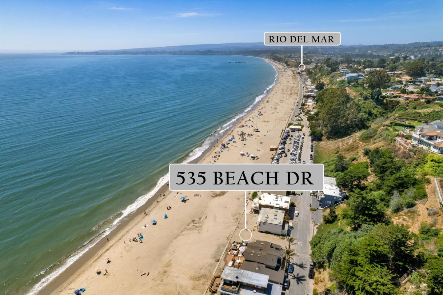 535 Beach Drive Aptos, CA 95003 - Photo 16 of 18 a view of a street with an ocean view