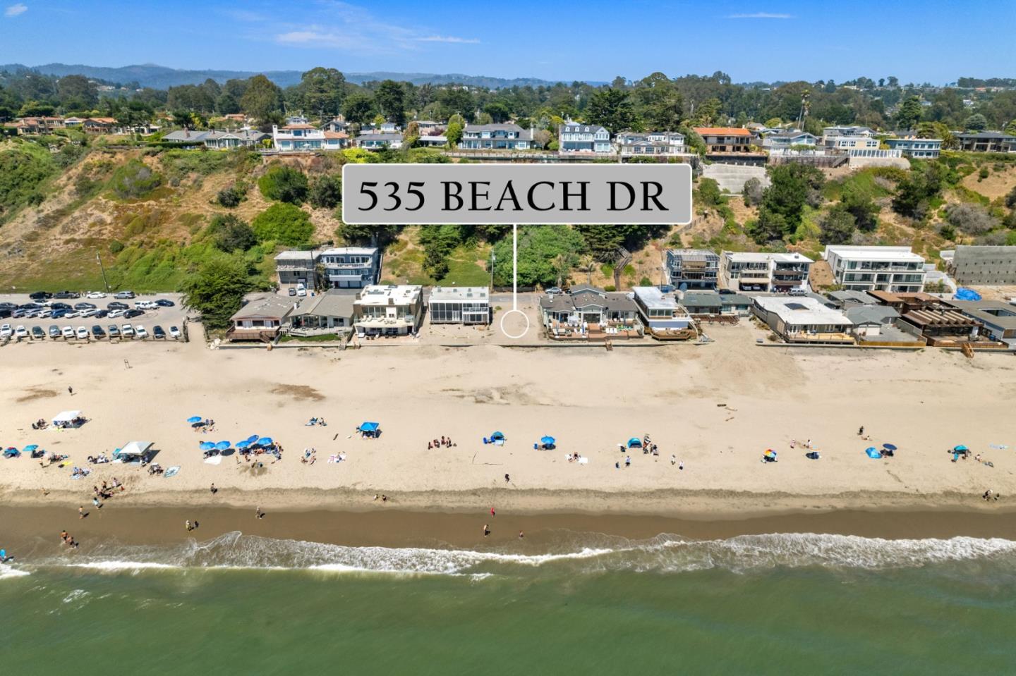 535 Beach Drive Aptos, CA 95003 - Photo 18 of 18 a view of swimming pool with outdoor space and seating area