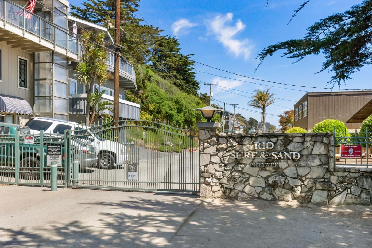 535 Beach Drive Aptos, CA 95003 - Photo 3 of 18 a view of a street with cars parked