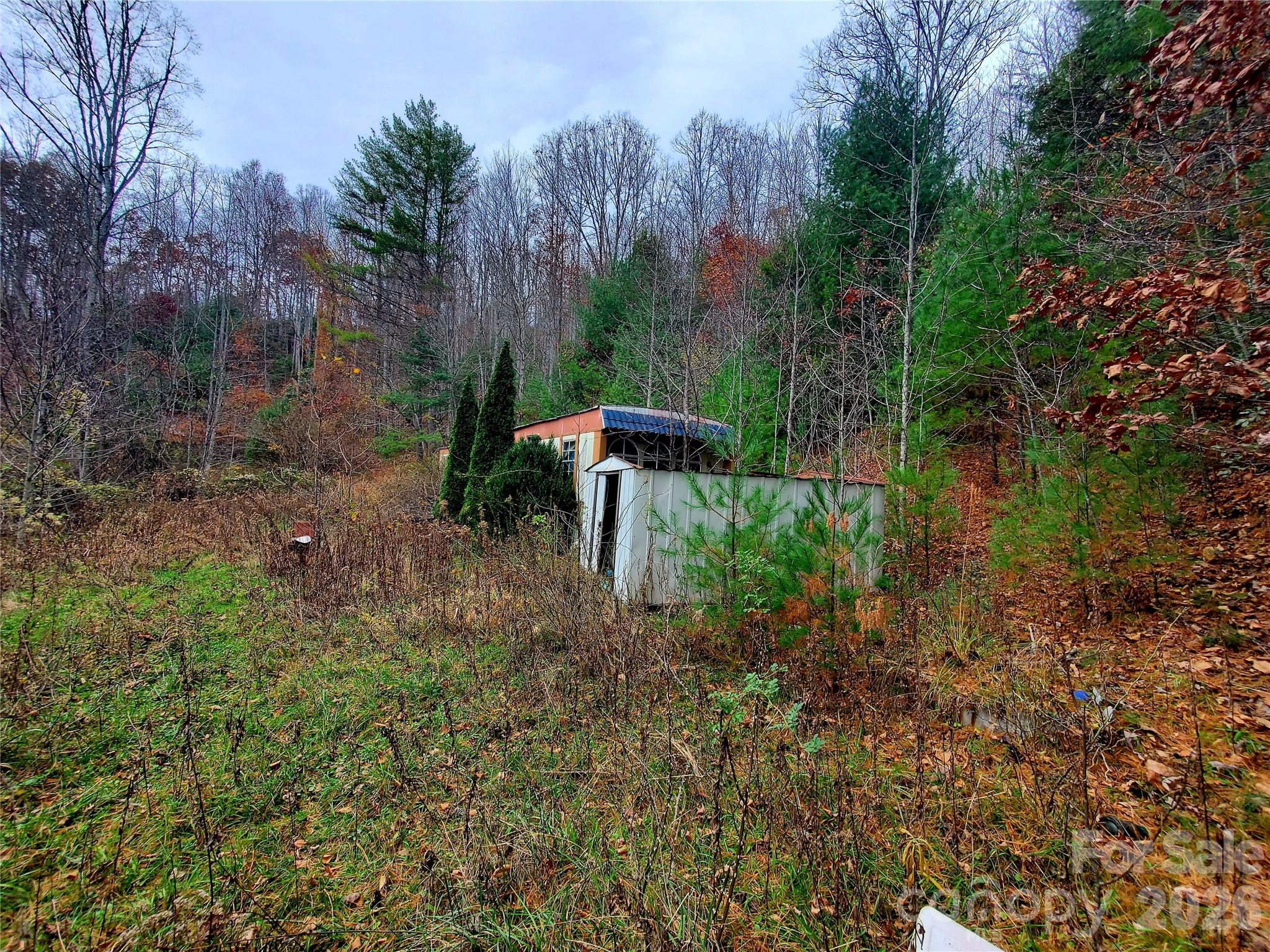 2701 Gouges Creek Road Spruce Pine, NC 28777 - Photo 9 of 20 a view of a backyard