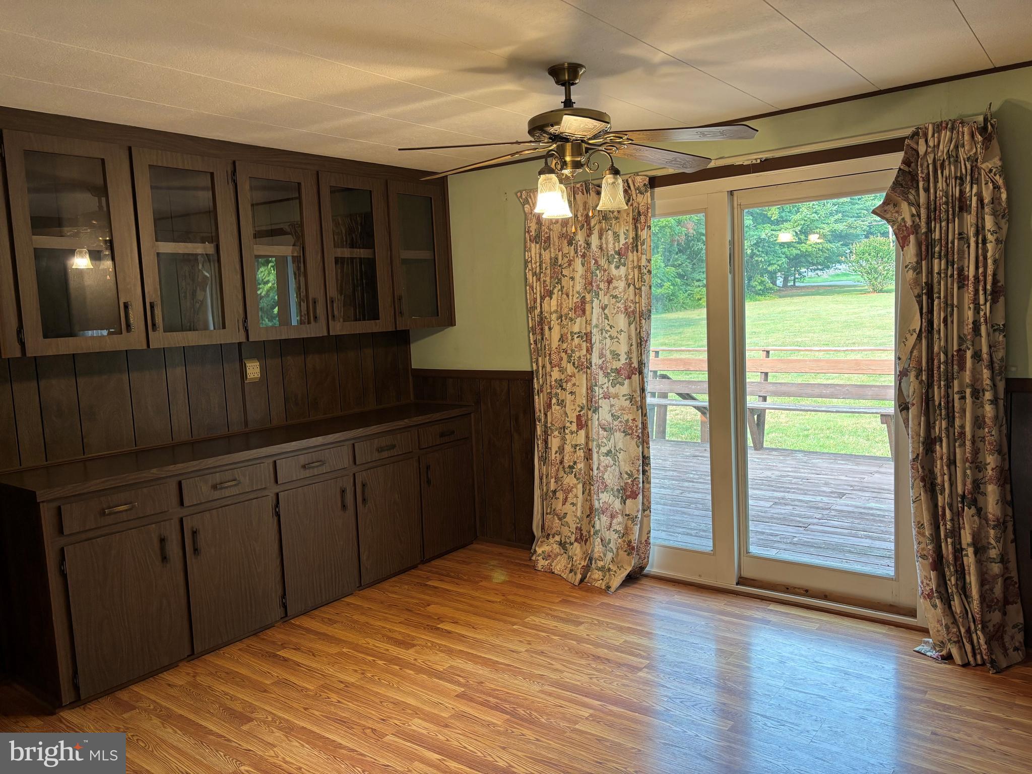1809 Harkins Road Pylesville, MD 21132 - Photo 4 of 24 Dining Area view to Sliding Glass Doors