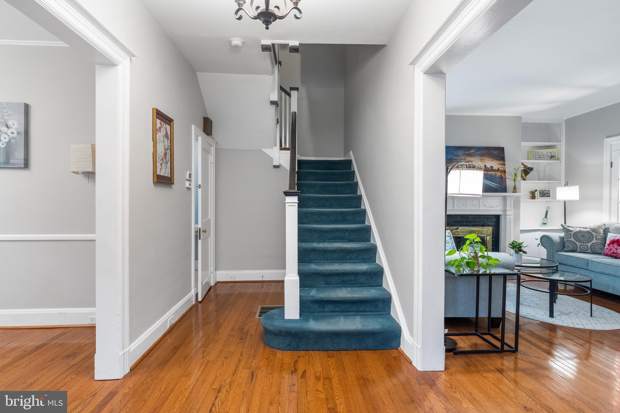 4219 Wickford Road Baltimore, MD 21210 - Photo 16 of 42 Grand Staircase