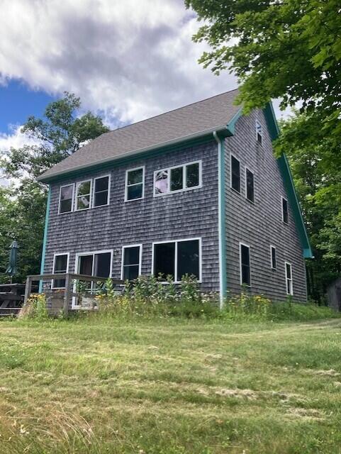 197 Beaver Ridge Road Freedom, ME 04941 - Photo 4 of 4 Rear of home to side of home