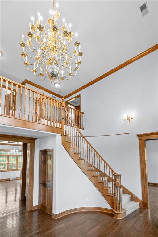 129 Purvis Road Butler, PA 16001 - Photo 6 of 50 a view of a porch with a chandelier