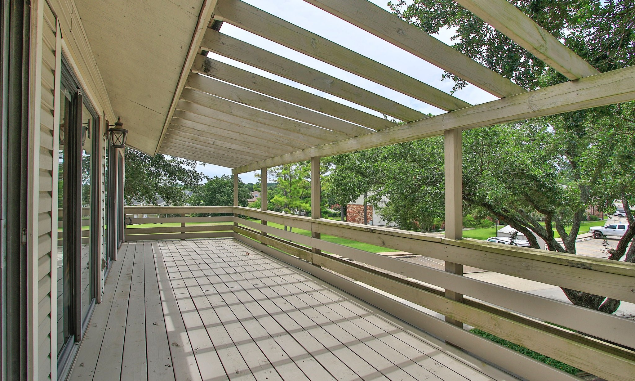 198 April Point Drive North Conroe, TX 77356 - Photo 13 of 34 a view of a room with a large window