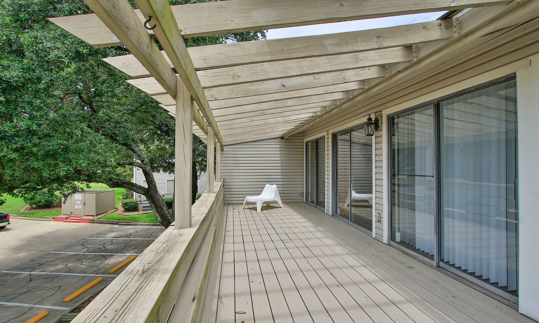 198 April Point Drive North Conroe, TX 77356 - Photo 27 of 34 a porch with seating space