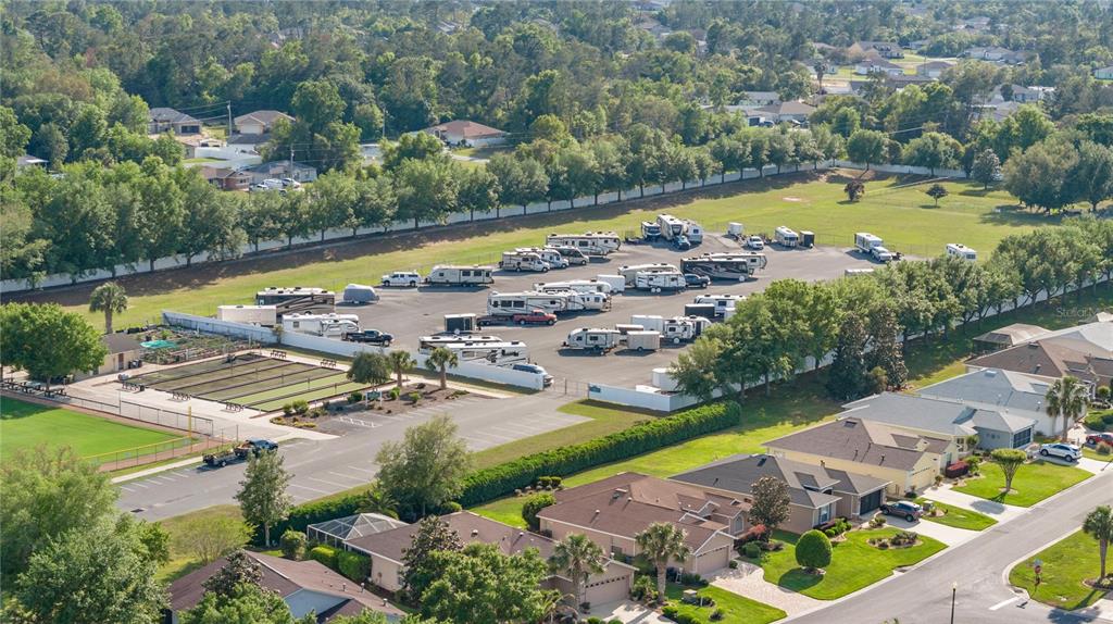 15813 Southwest 16th Avenue Road Ocala, FL 34473 - Photo 30 of 33 an aerial view of tennis court