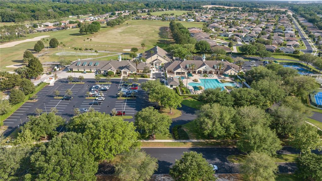 15813 Southwest 16th Avenue Road Ocala, FL 34473 - Photo 33 of 33 an aerial view of residential building with outdoor space and lake view