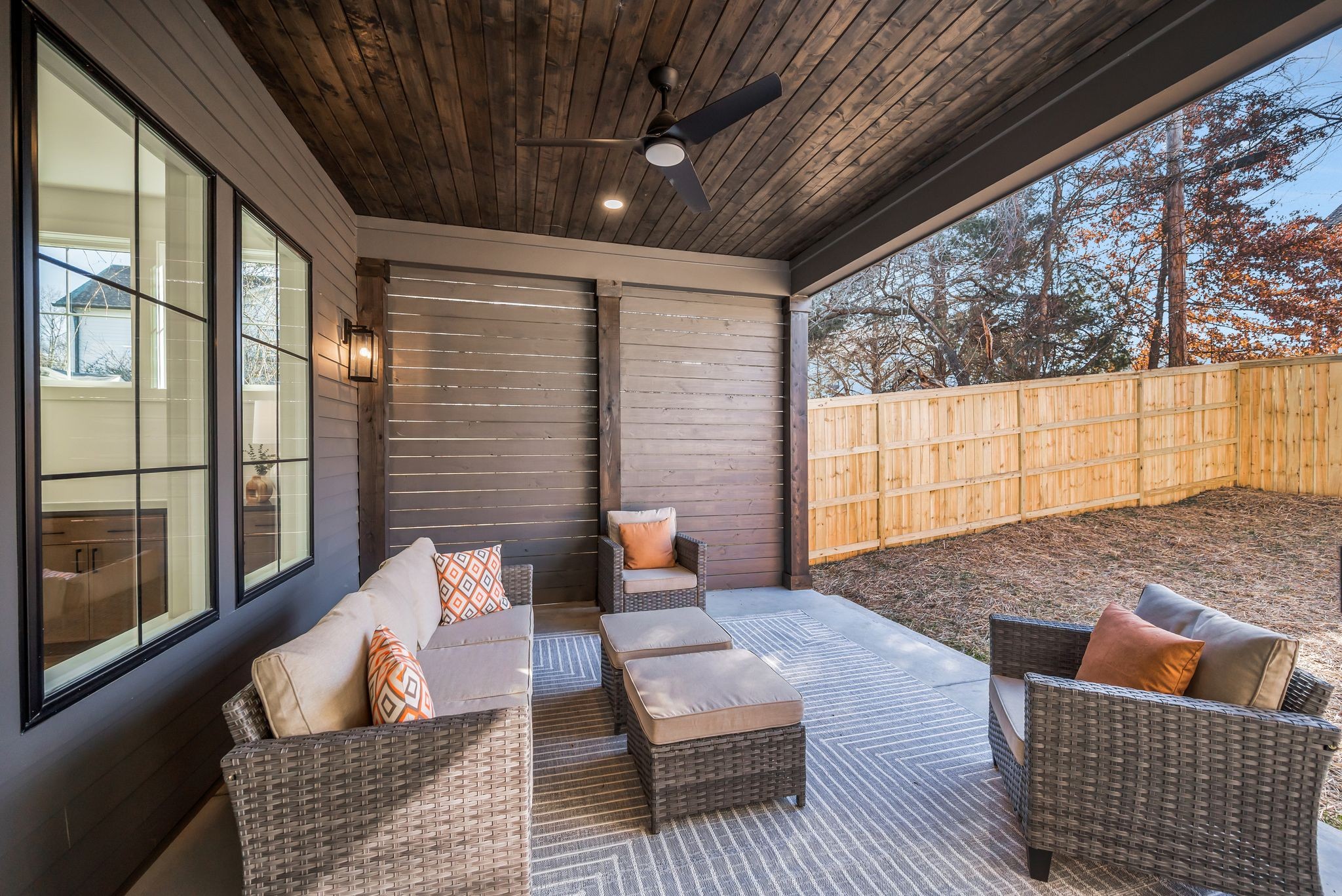 605 A American Road Nashville, TN 37209 - Photo 31 of 36 a outdoor living space with furniture and a rug