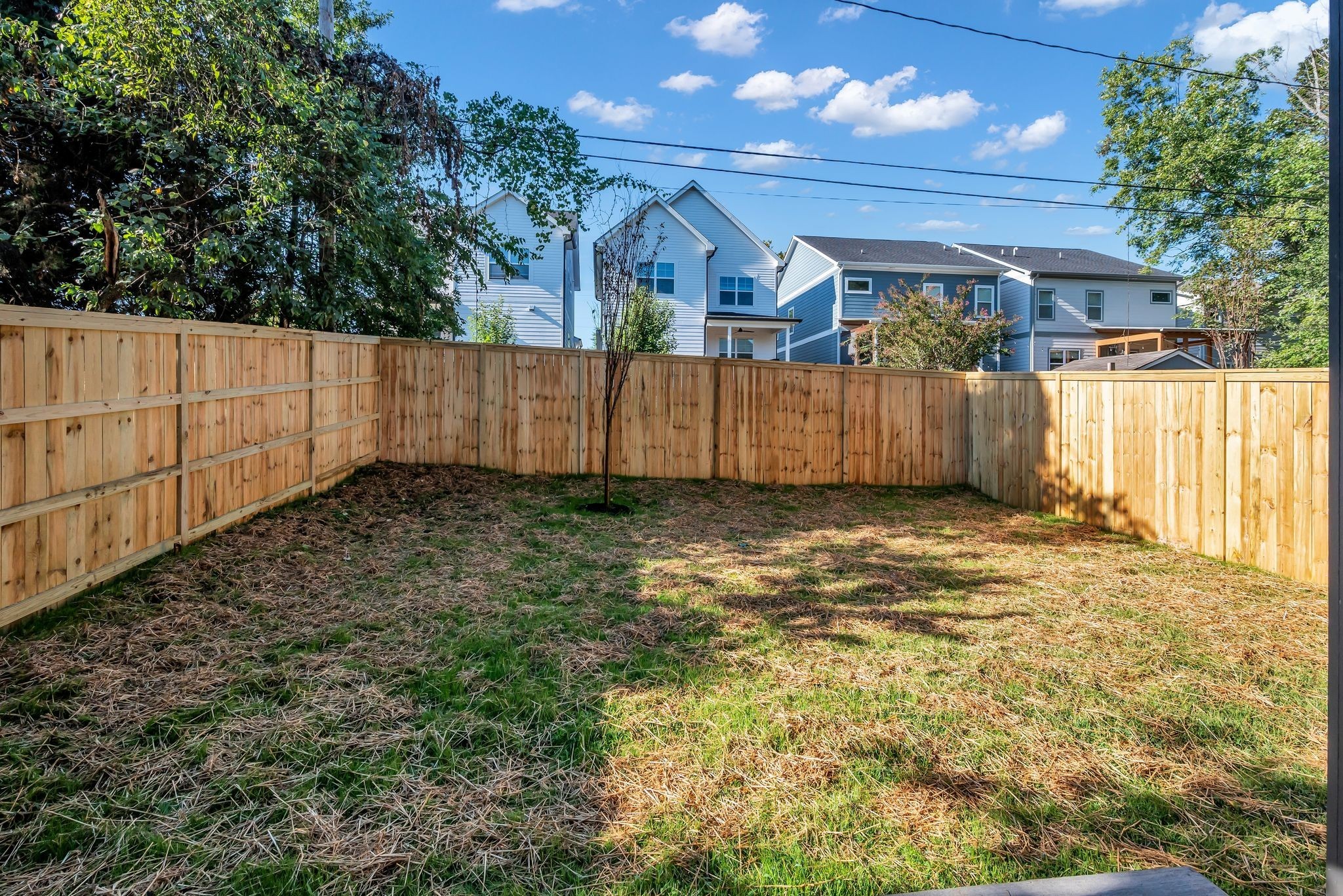 605 A American Road Nashville, TN 37209 - Photo 33 of 36 a view of a backyard of the house