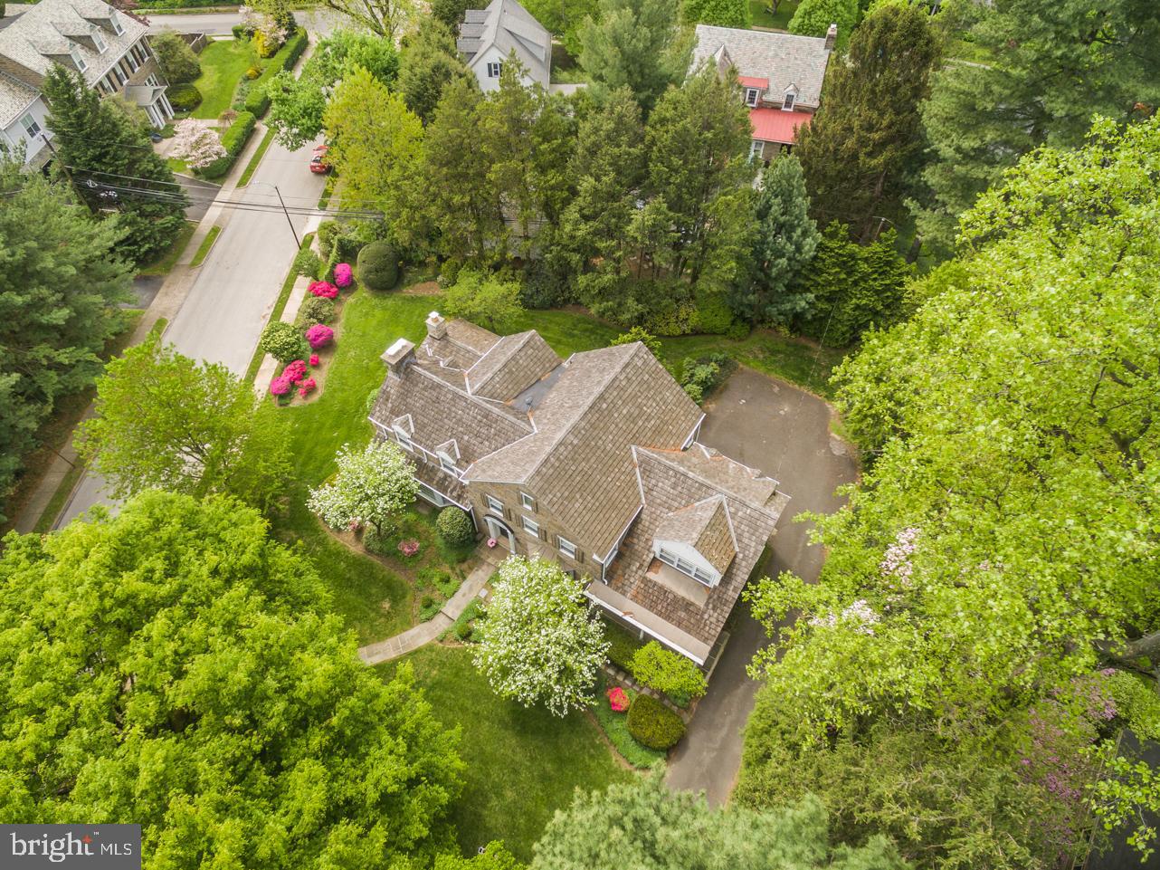 407 Newbold Road Jenkintown, PA 19046 - Photo 2 of 45 Aerial View