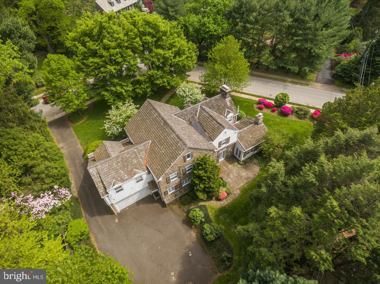 407 Newbold Road Jenkintown, PA 19046 - Photo 3 of 45 Aerial View