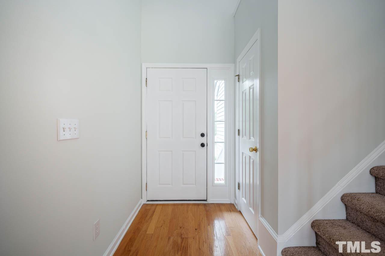 4705 Delta Vision Court, Unit (ID 12461041) Raleigh, NC 27612 - Photo 11 of 35 a view of a livingroom with a hardwood and floor
