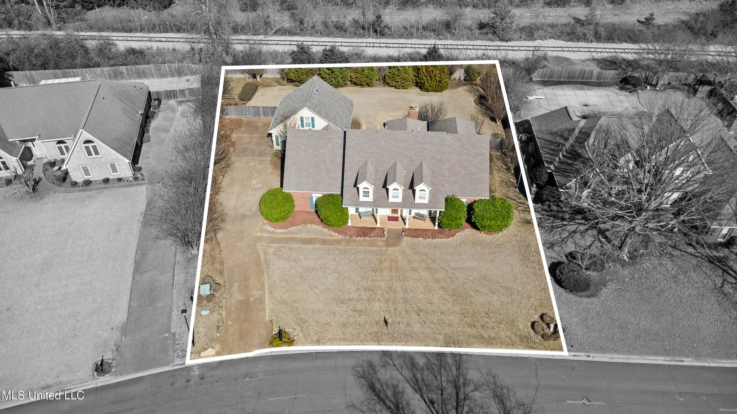 9580 Plantation Road Olive Branch, MS 38654 - Photo 45 of 50 52_dji_0015_print lot lines