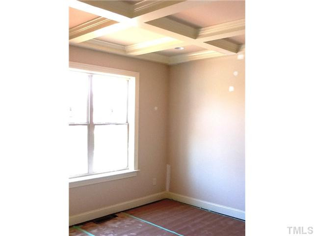 3207 Rain Forrest Way Raleigh, NC 27614 - Photo 13 of 25 Study with coffered ceiling and glass French Doors! Studio/Study/Office