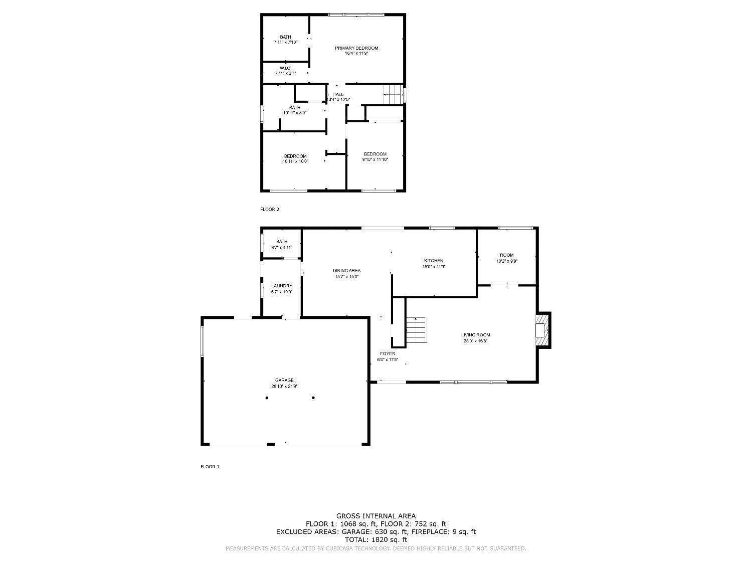 1053 Menlo Avenue Clovis, CA 93612 - Photo 41 of 41 a picture of floor plan