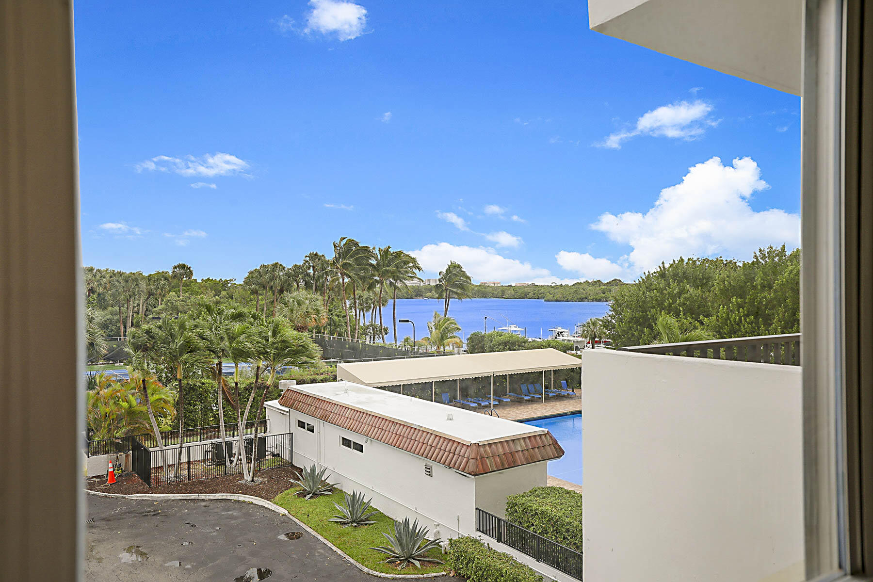 2121 North Ocean Boulevard, Unit 305W Boca Raton, FL 33431 - Photo 27 of 75 VIEWS FROM GUEST BEDROOM