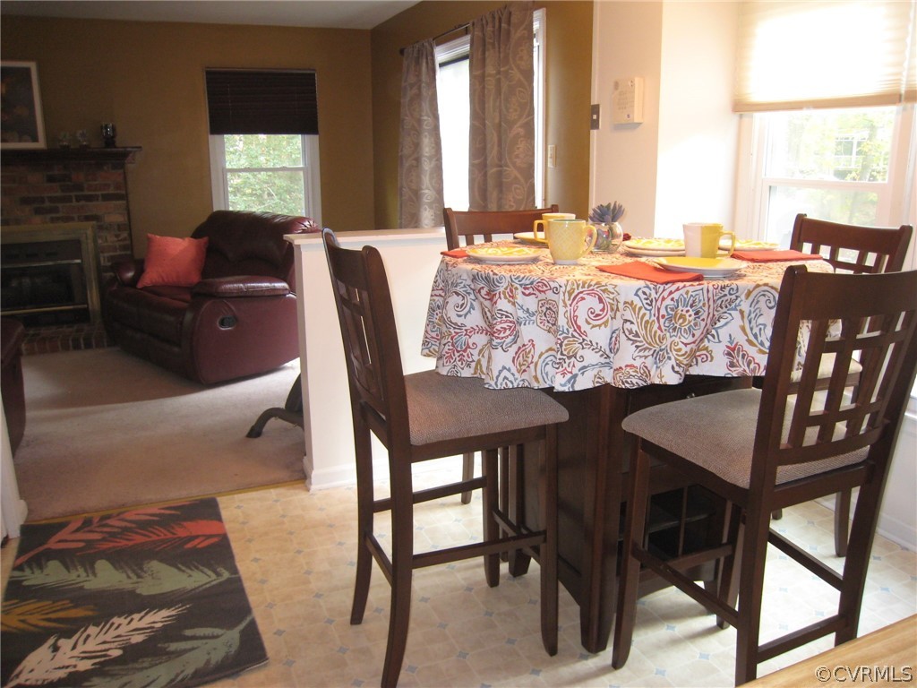 4512 Rabbit Foot Lane North Chesterfield, VA 23236 - Photo 19 of 46 Breakfast area with woodland views huge yard, repl
