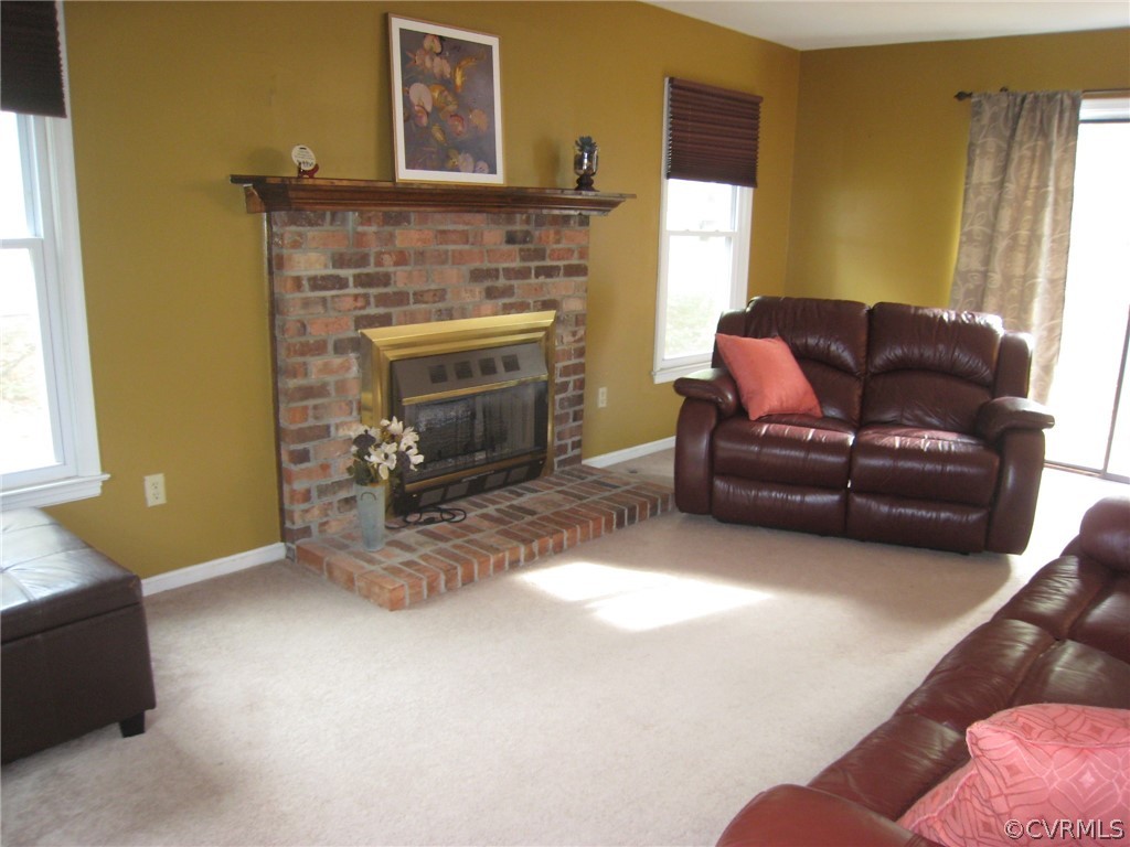 4512 Rabbit Foot Lane North Chesterfield, VA 23236 - Photo 26 of 46 Cozy fireplace lots light