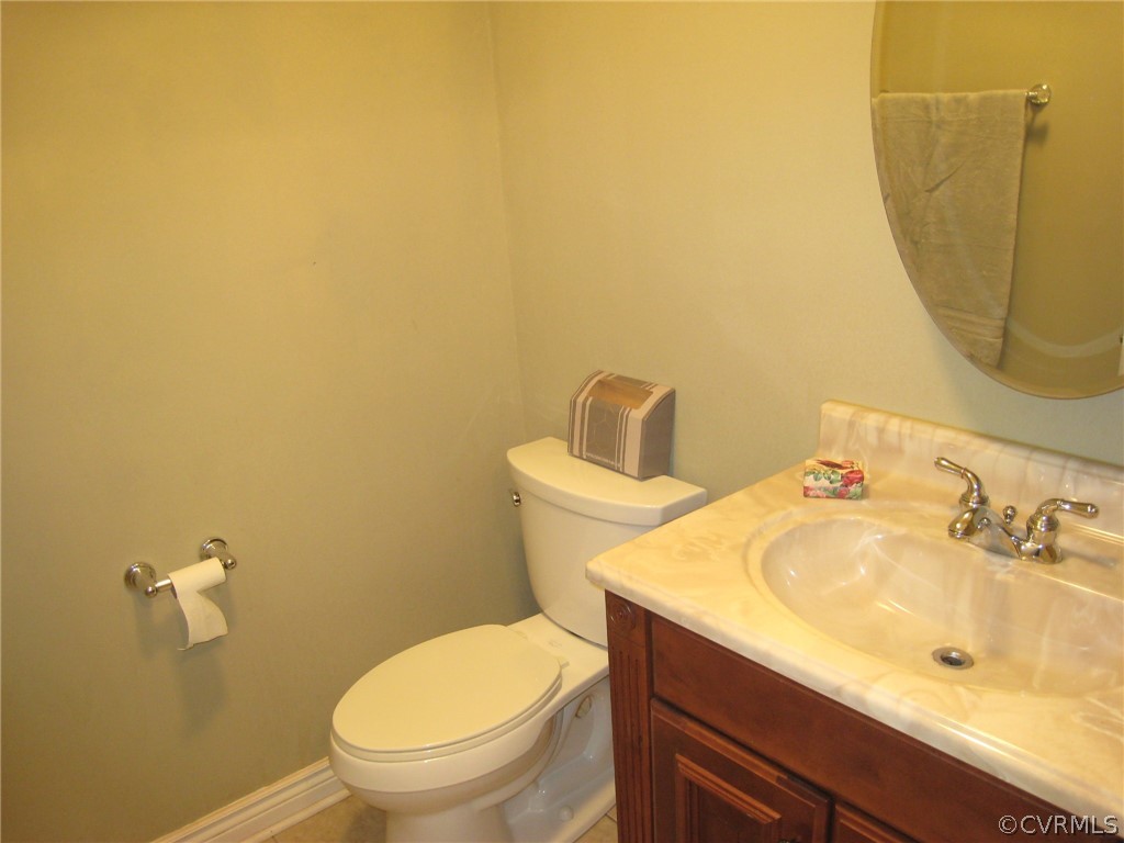 4512 Rabbit Foot Lane North Chesterfield, VA 23236 - Photo 31 of 46 Entry area convenient half bath replaced vanity, r