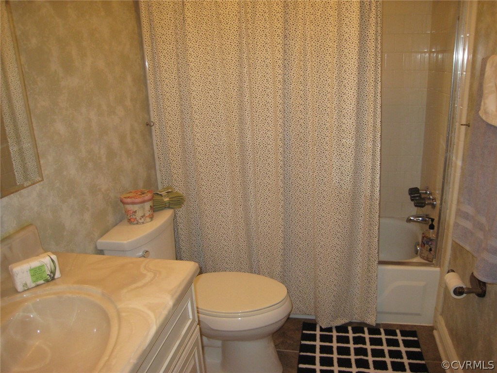 4512 Rabbit Foot Lane North Chesterfield, VA 23236 - Photo 36 of 46 Upstairs hall bathroom ceramic tiled floors, repla