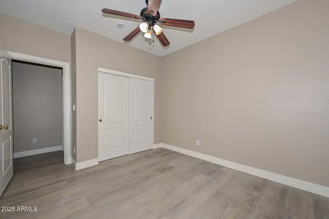 wooden floor in an empty room