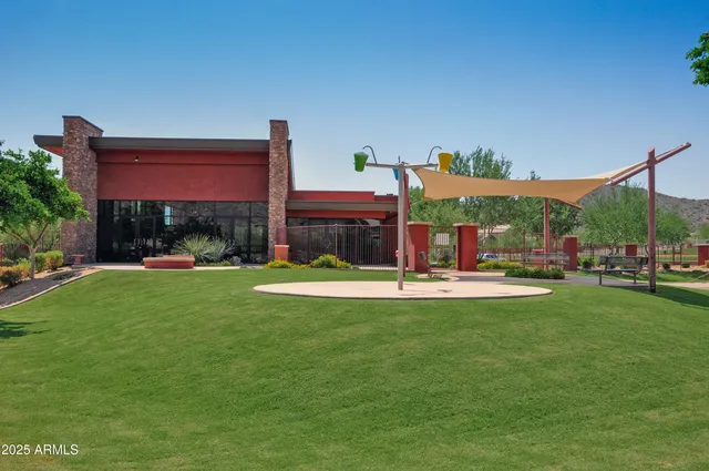 a view of a volley ball court