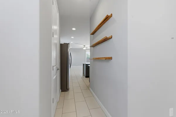 a view of water heater room