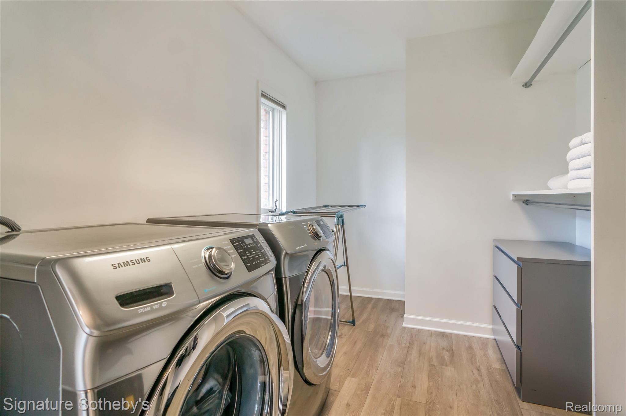 2950 Franklin Road Bloomfield Hills, MI 48302 - Photo 25 of 32 Laundry 1st floor located in master walk in closet - can be switched back in basement