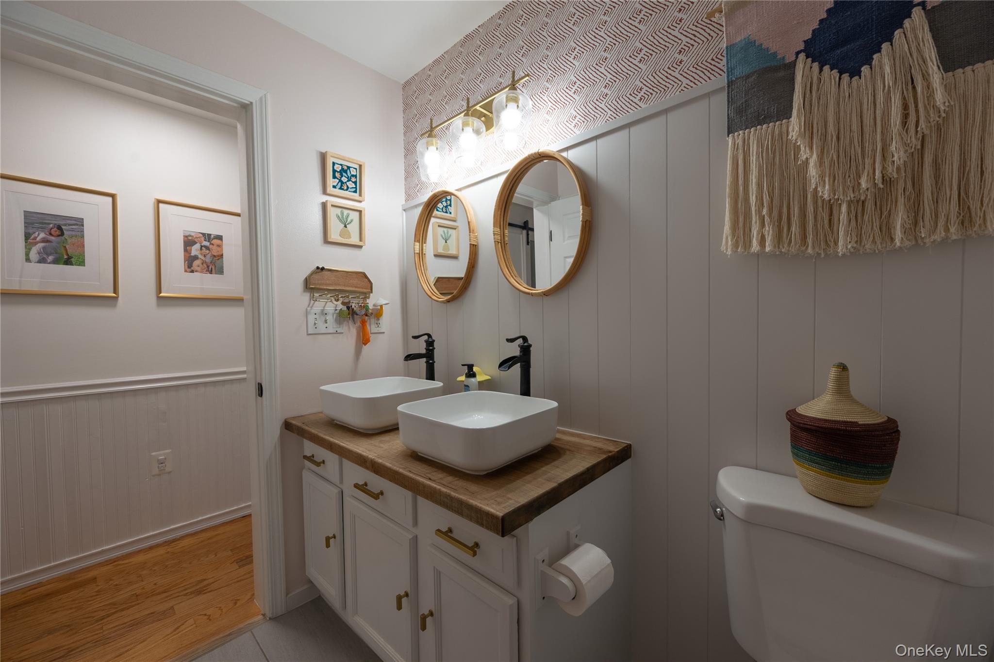 13 Hamilton Road Pine Bush, NY 12566 - Photo 27 of 46 a bathroom with a sink and a mirror