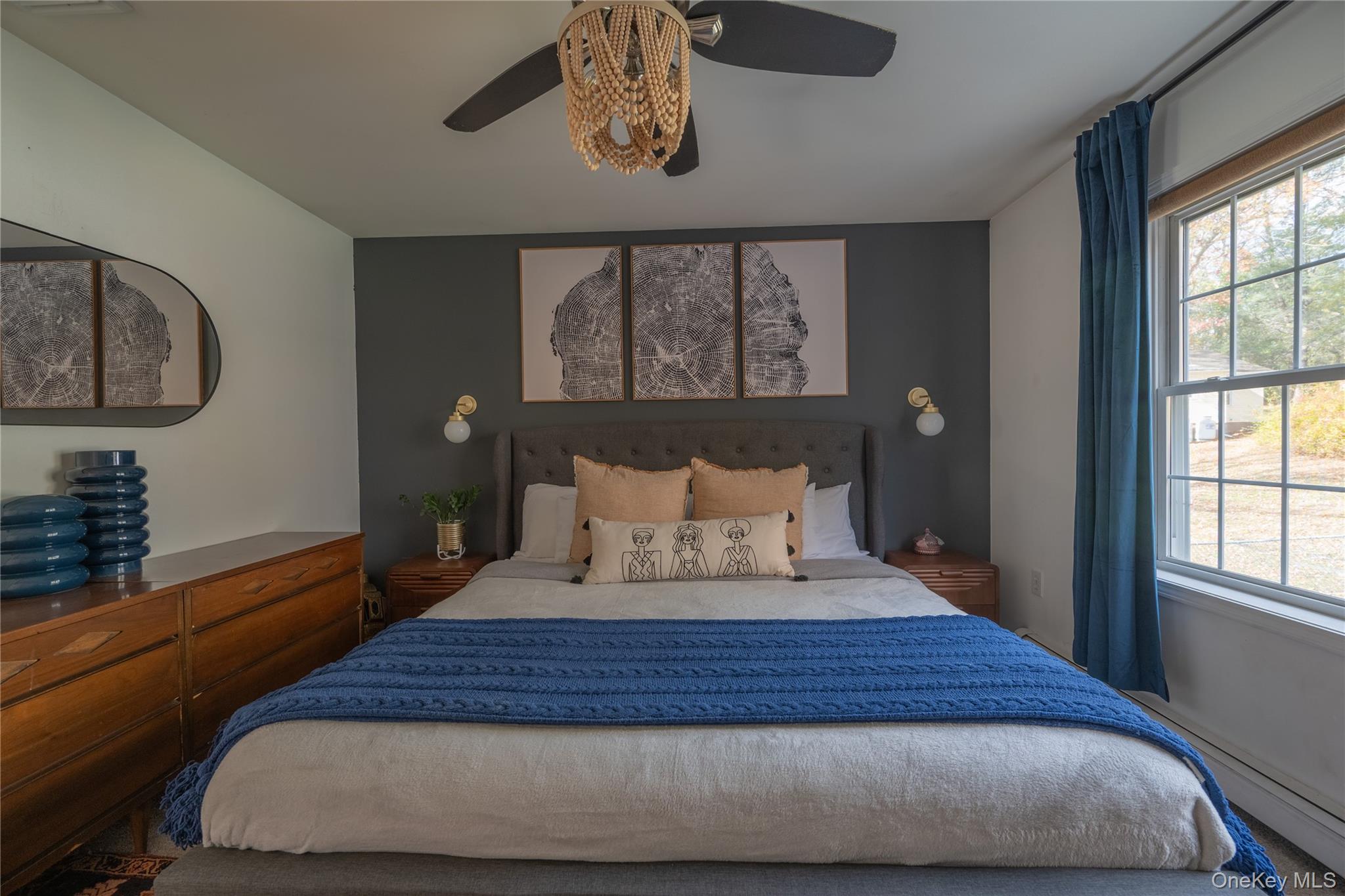 13 Hamilton Road Pine Bush, NY 12566 - Photo 32 of 46 a bedroom with a large bed and a window