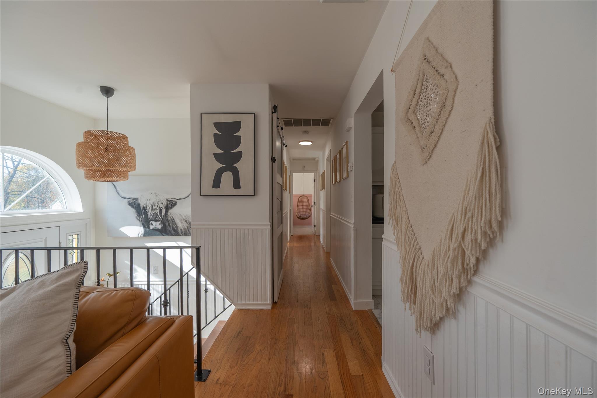 13 Hamilton Road Pine Bush, NY 12566 - Photo 8 of 46 a living room with furniture and a wooden floor