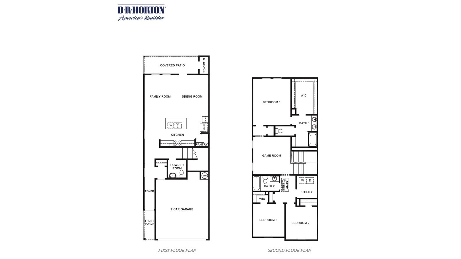 3563 Blue Mockingbird Street Katy, TX 77494 - Photo 46 of 46 birch floor plan